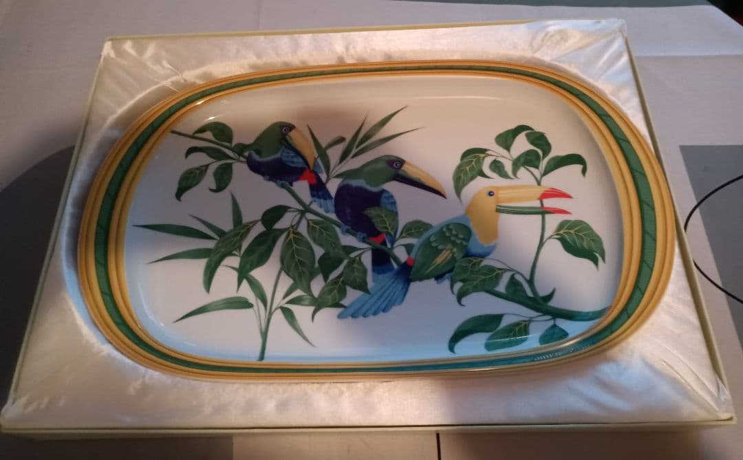 【エルメス】HERMES　トゥカン　プレート大皿　⑦