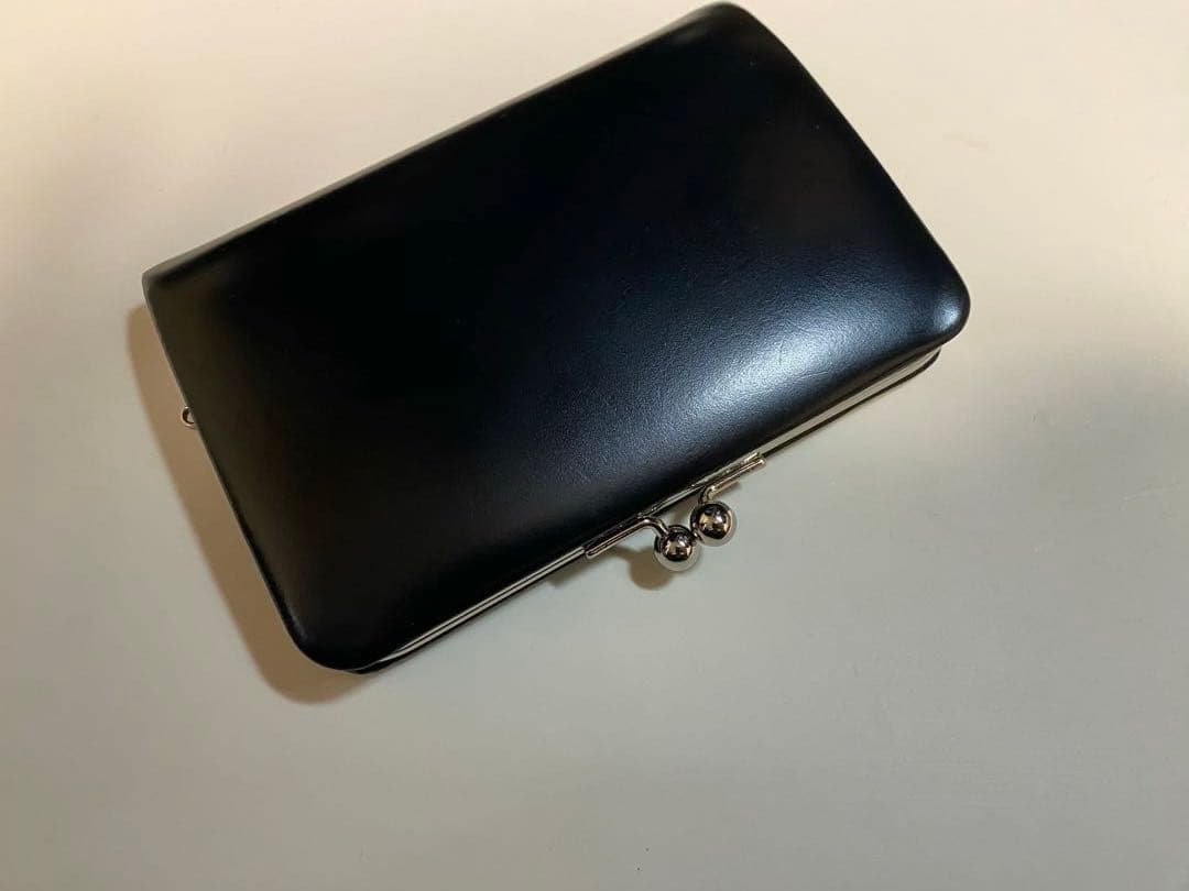 m*6様 JAM  MADE ブラックレザー がま口財布