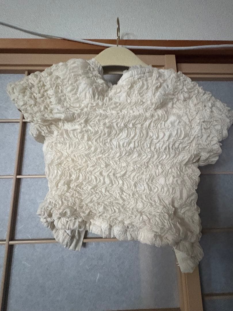 【最終値下げ】CLANE SHIRRING PUFF TOPS