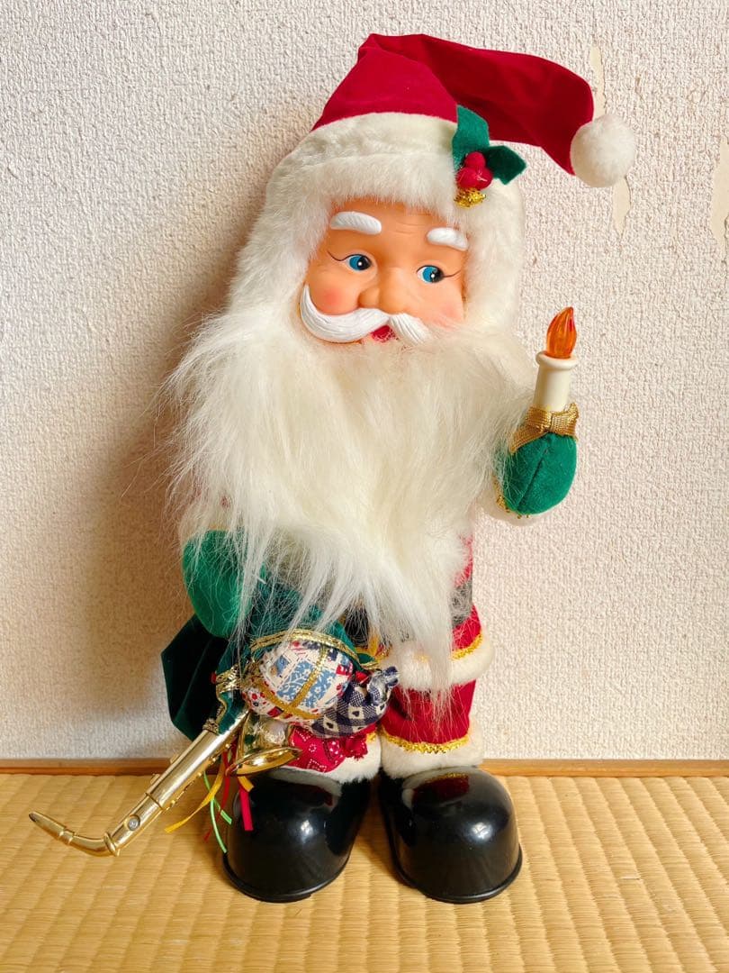 貴重✨歌うサンタクロースの置物・人形 1