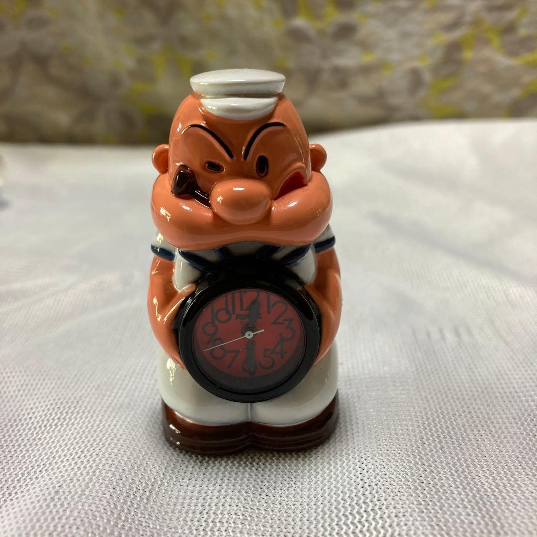 ポパイ　置き時計　時計