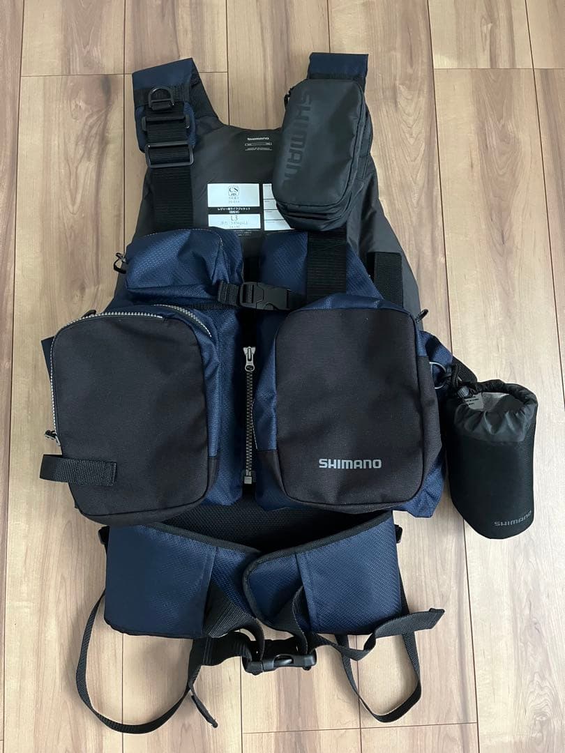 SHIMANO シマノ フローティングベスト サーフベスト 使用2回　美品