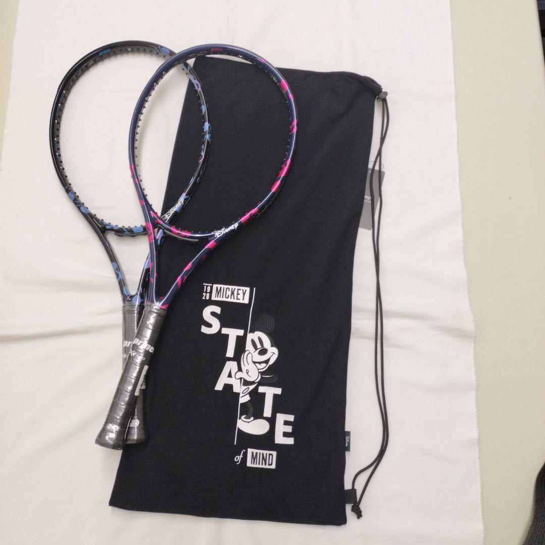 ミッキーマウス テニスラケット 2本セット