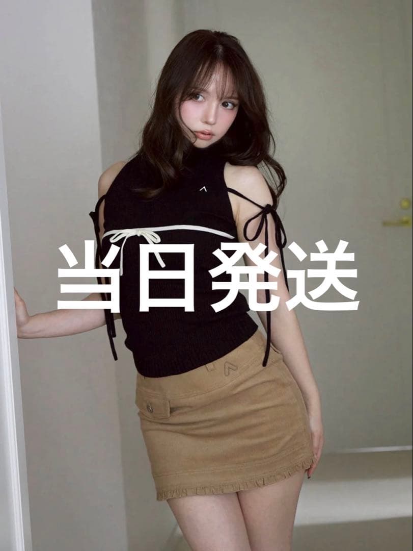 トップス Adele ribbon tank andmary