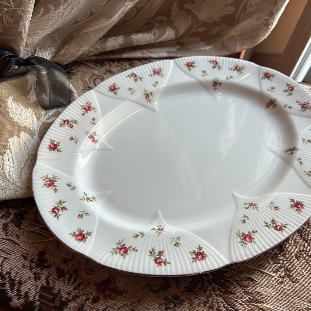 英国製　ROYL  【Rosalie】オーバルプラター