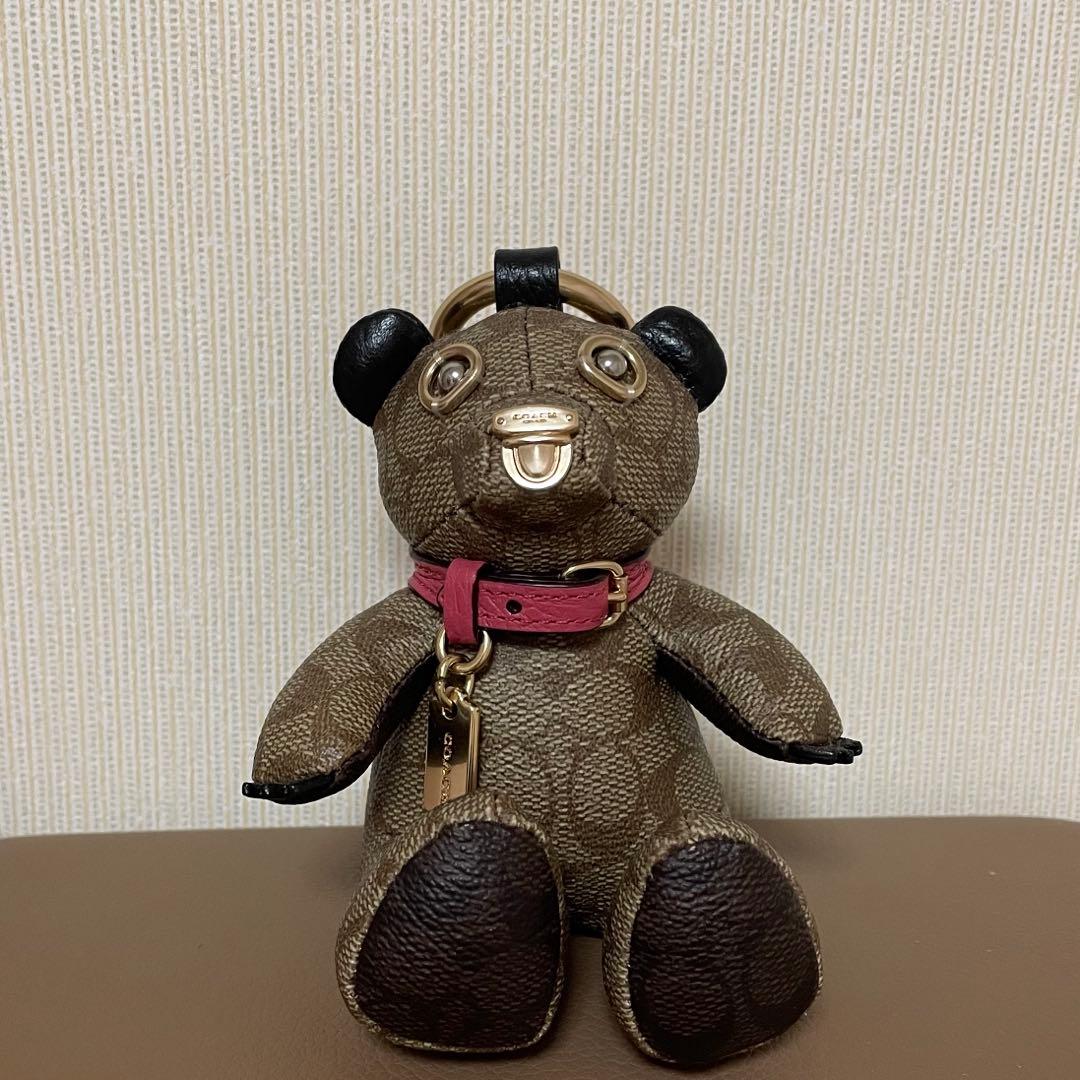coach くま　キーホルダー