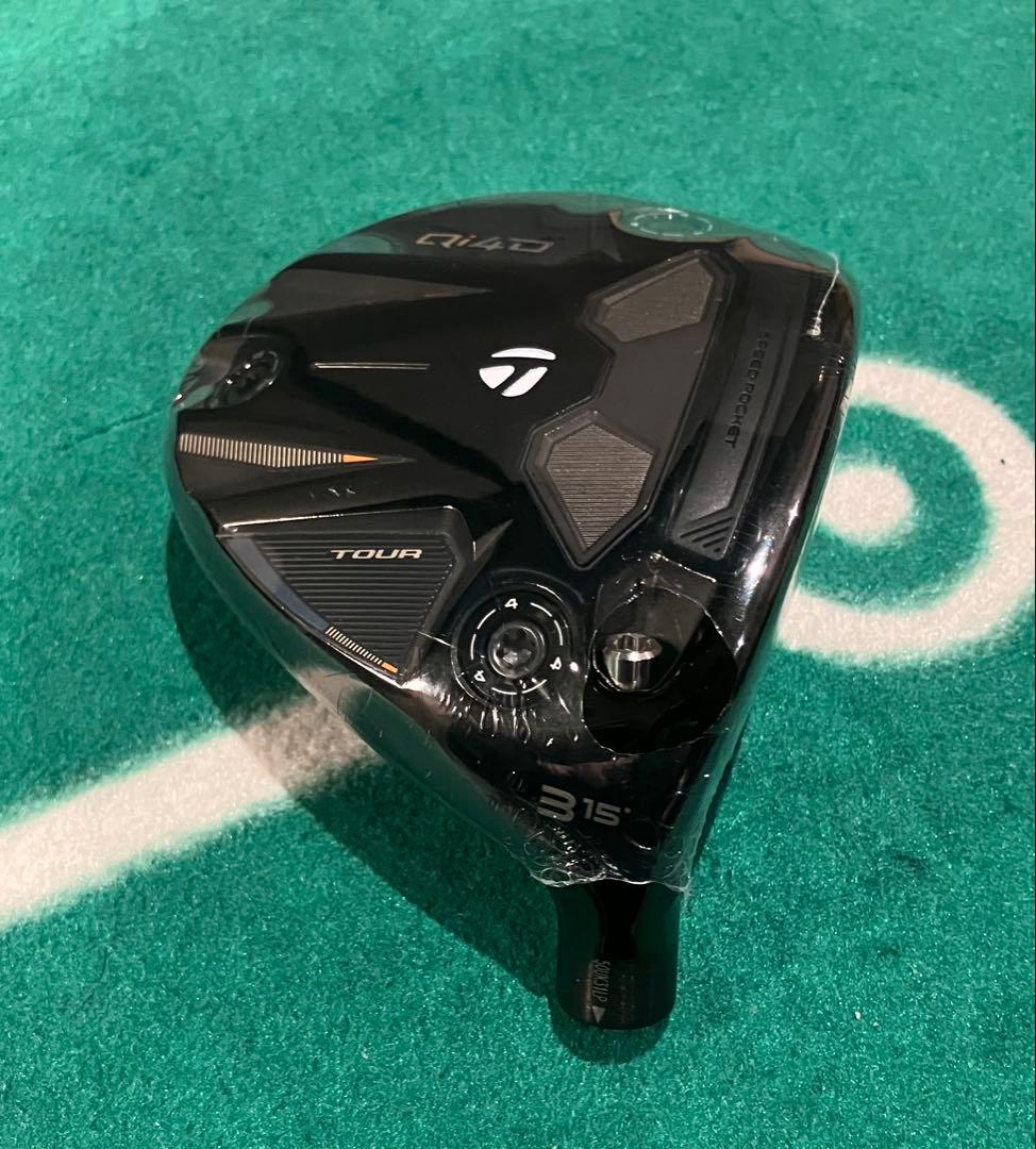 【新品】テーラーメイド Qi4D Tour 3W FW ヘッドカバー付き