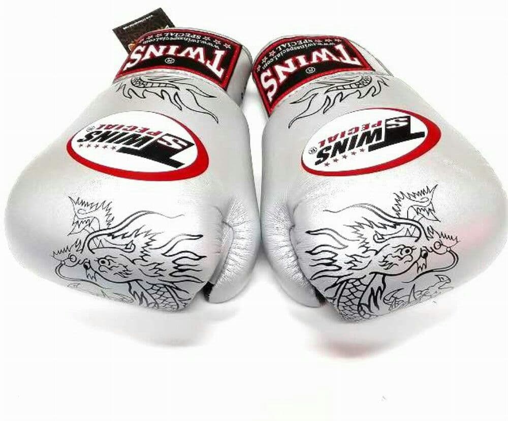 新品 正規 TWINS 本格ボクシンググローブ 本革製 サイズ選択 龍銀