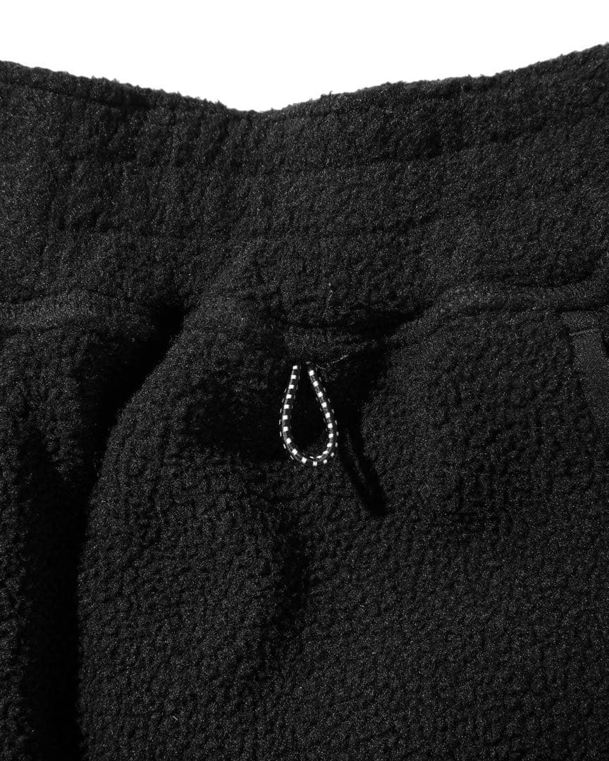 新品　clessteフリースパンツ黒