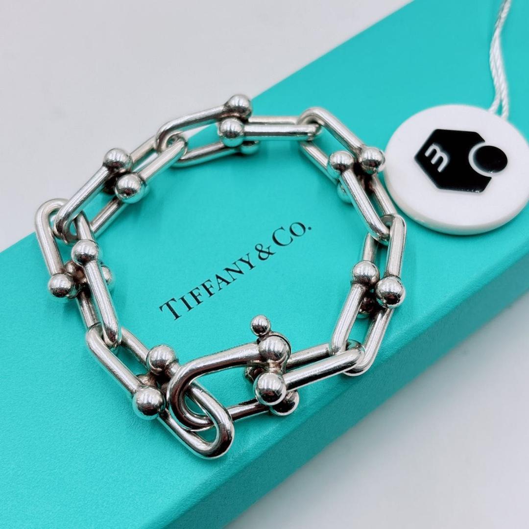 Tiffany ティファニー　ハードウェア ラージリンク ブレスレット