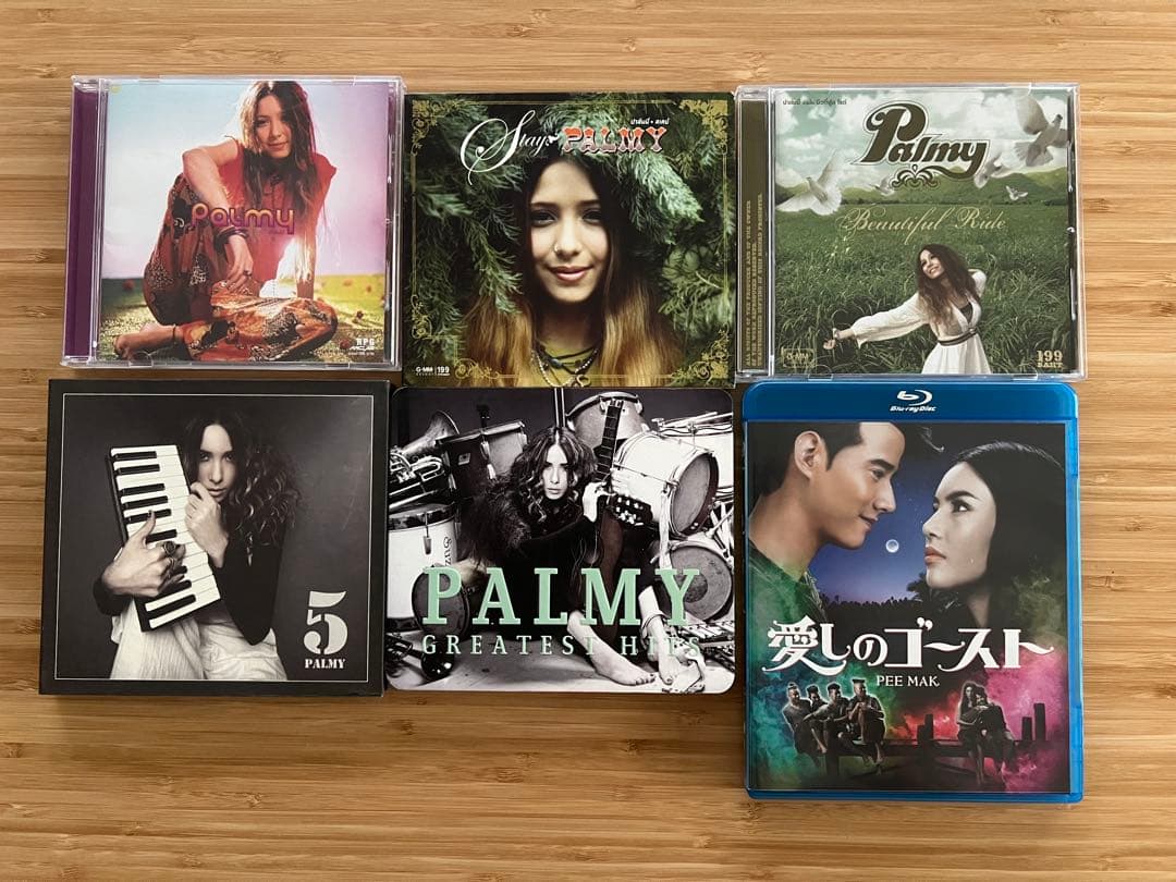 Palmy CD 5枚と「愛しのゴースト」Blu-ray