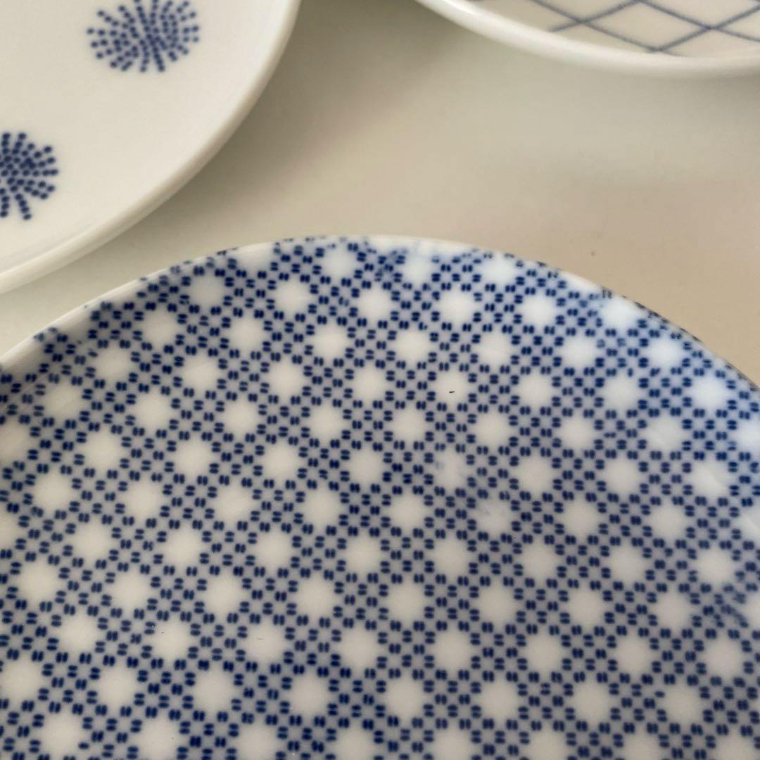 新品未使用　東屋　印判小皿　5枚セット