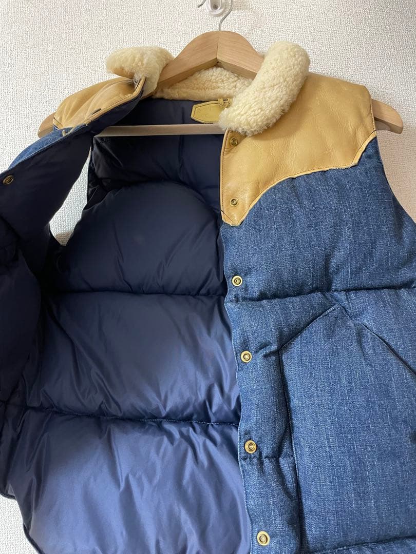 ロッキーマウンテン　フェザーベッド　Shinzone ダウンベスト