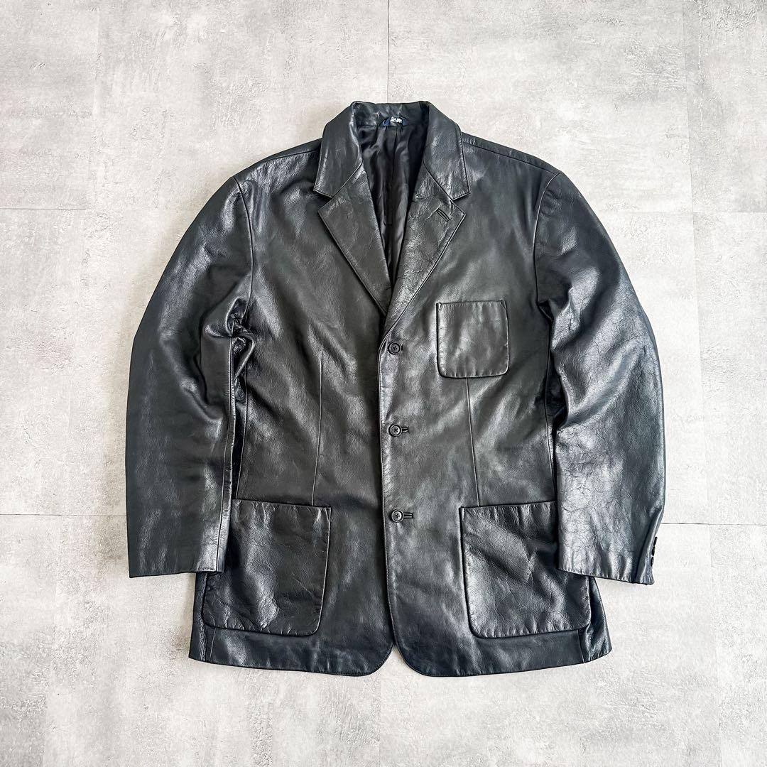 90s~ Old GAP オールドギャップ レザー テーラード ジャケット