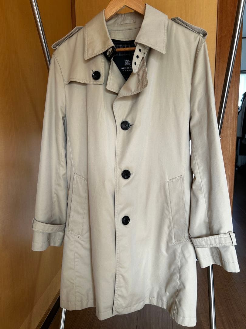 BURBERRY BLACK LABEL トレンチコート Lサイズ ベージュ