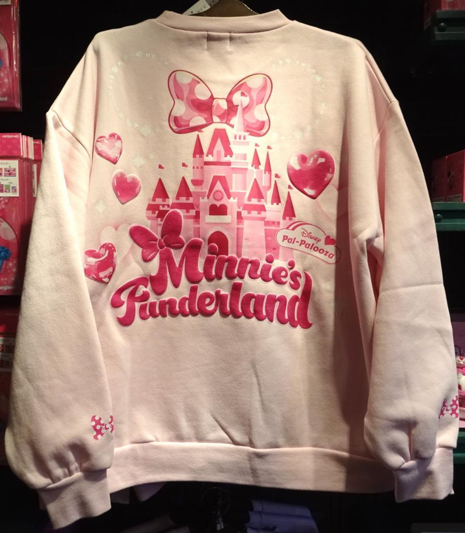 新品 ミニー ファンダーランド トレーナー M~L ディズニー パルパルーザ