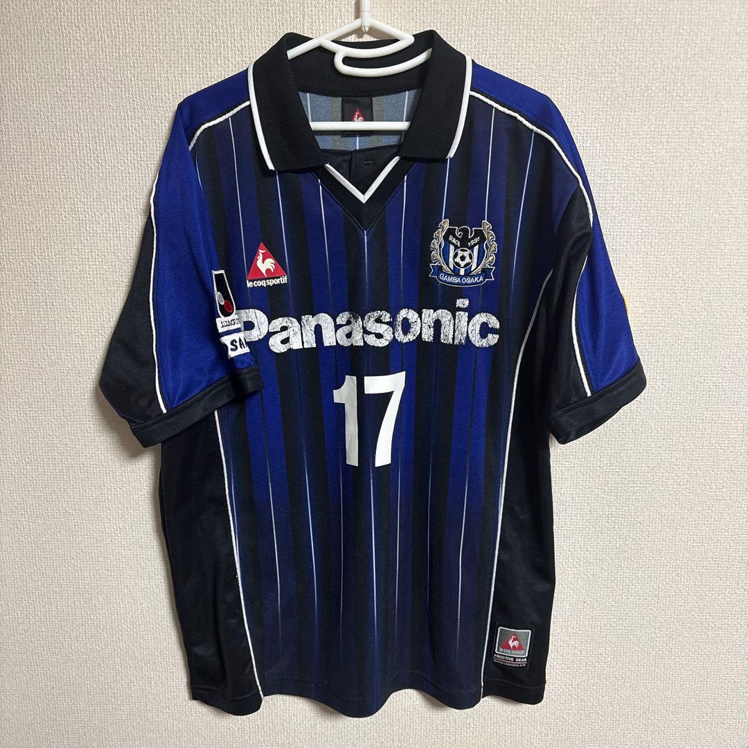 ガンバ大阪　2001-2002 新井場徹 ユニフォーム