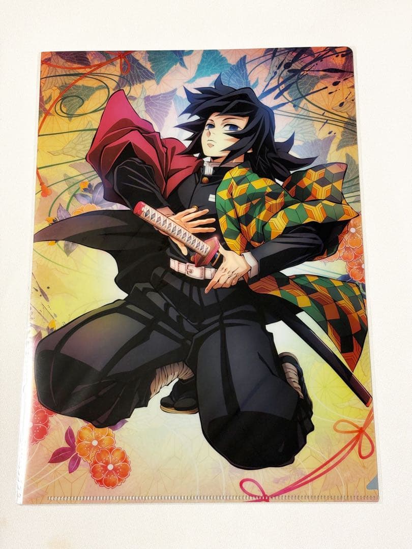 【鬼滅の刃】柱稽古編 ティザービジュアル クリアファイル 義勇 実弥