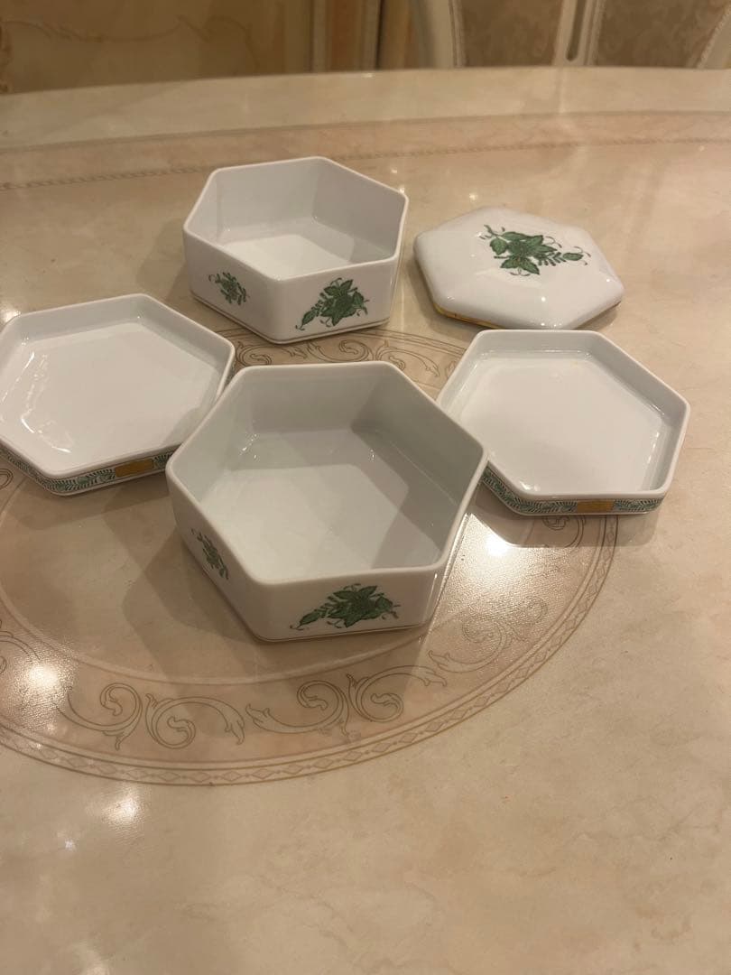 アポニー・グリーン] 重箱 (二段)