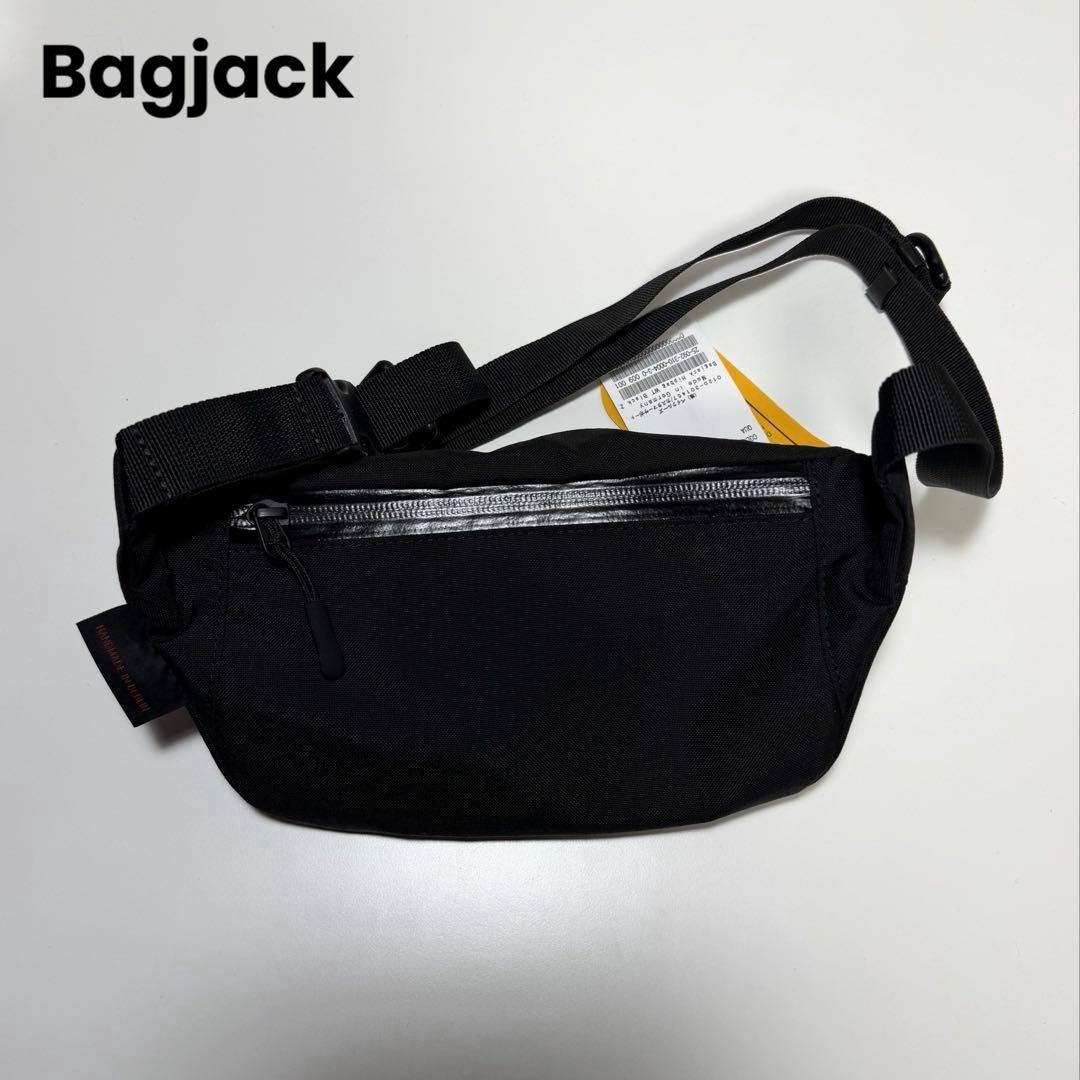 新品Bagjack バッグジャックHipbag WT Black Zip