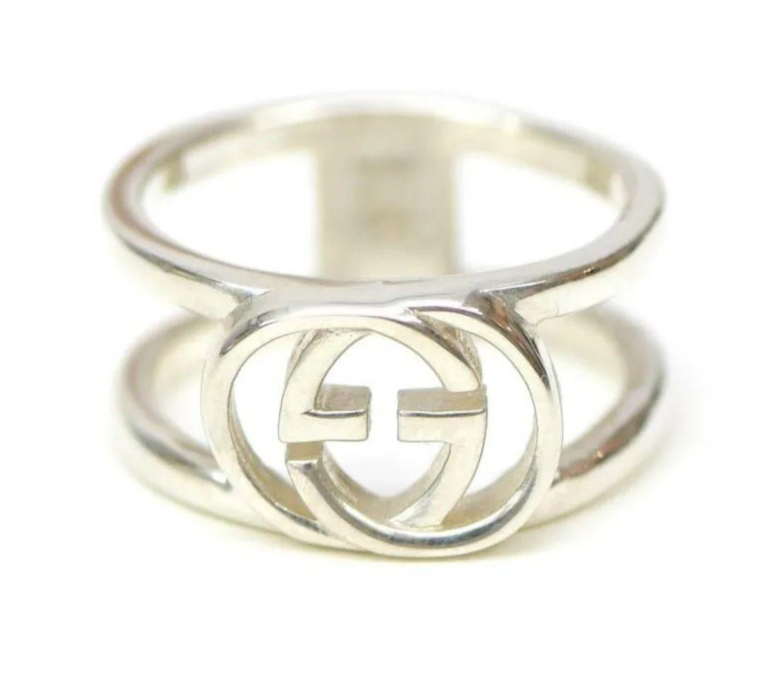 (キリン)GUCCI/グッチインターロッキング/SV925/#11号