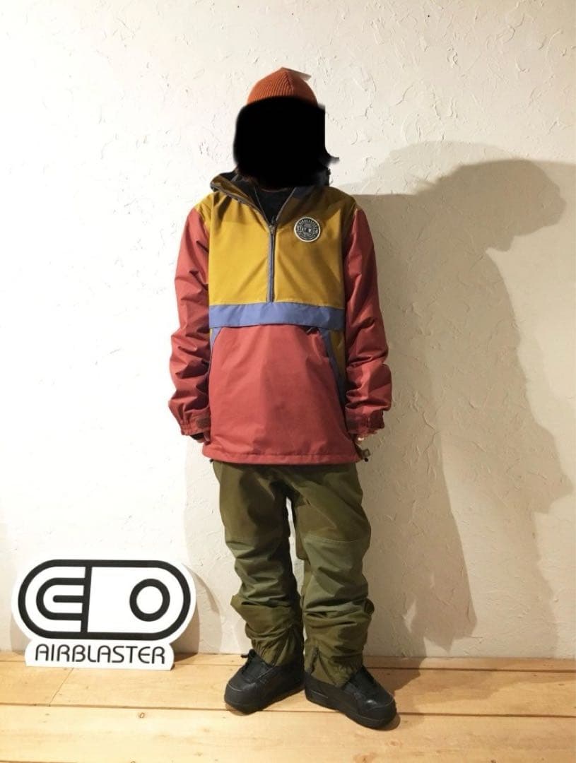 エアブラスター　スノーボードウエア　セットアップ