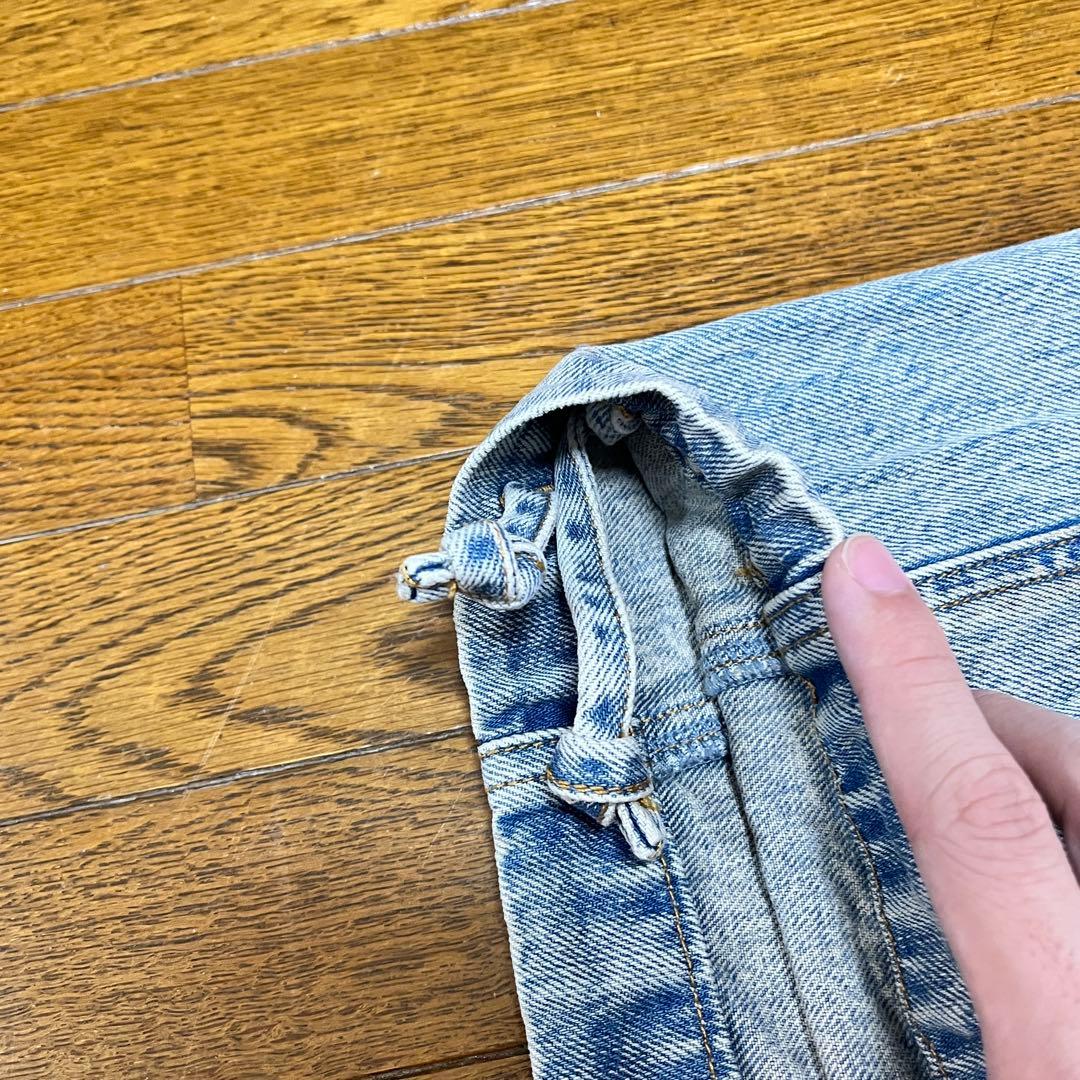 【新品】 BADBLOOD ワイドデニム　定価2.4万 S韓国ストリート　y2k