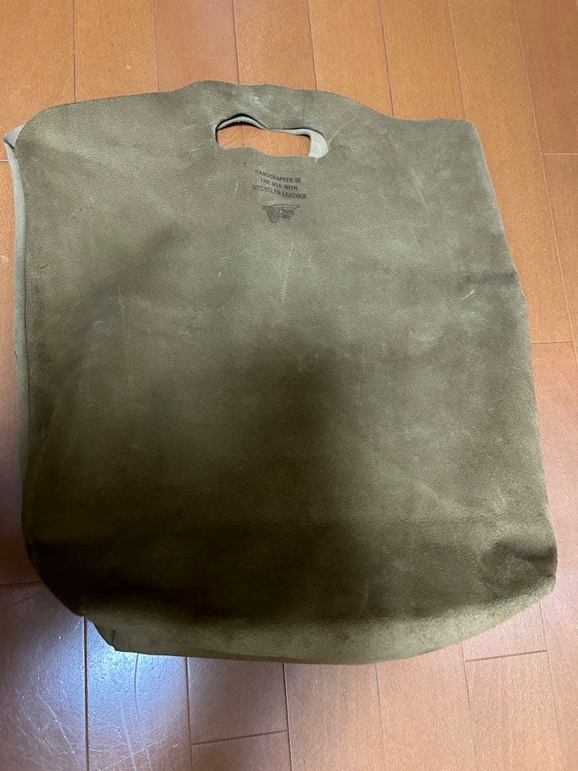 レッドウイング アップサイクル レザートートバッグ