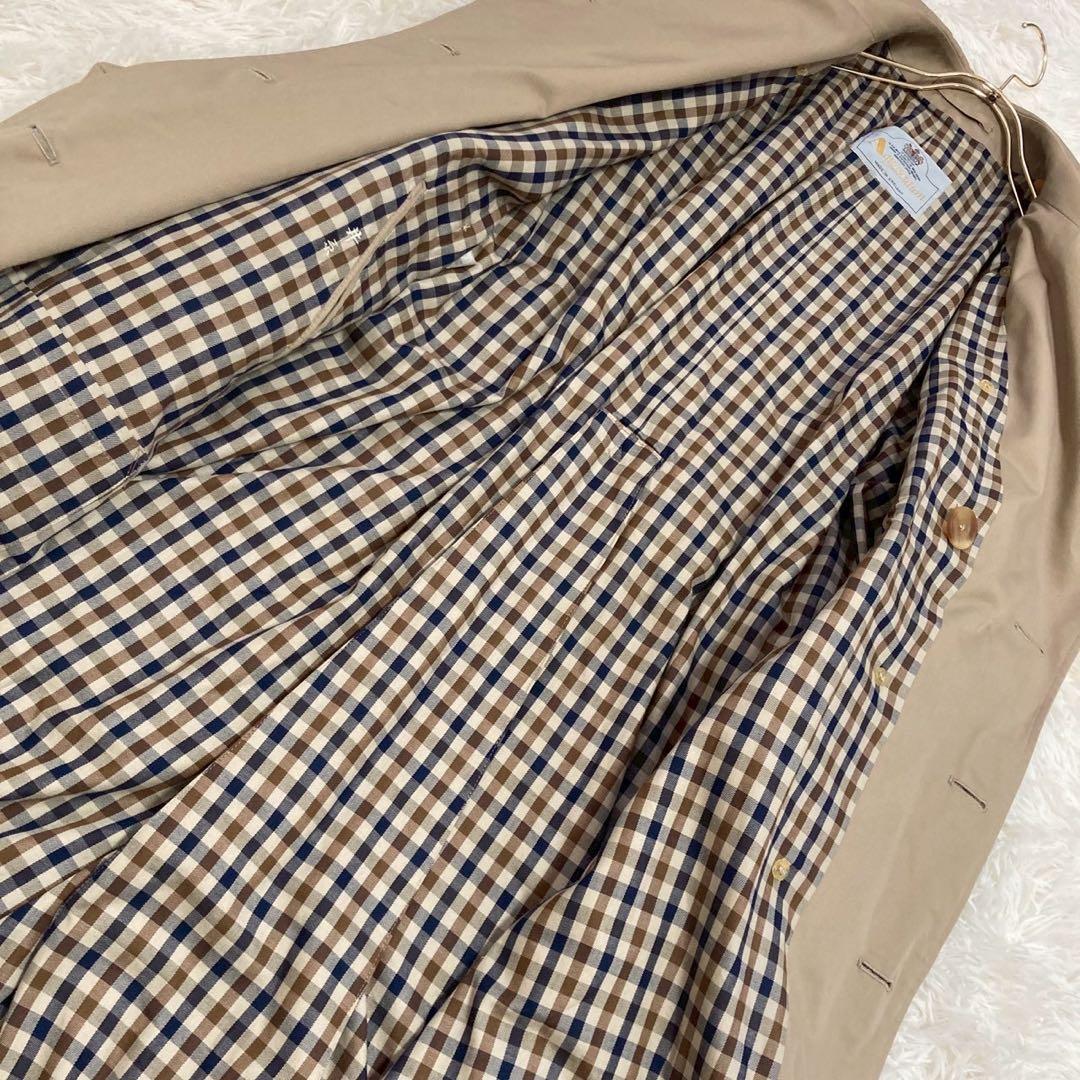 Aquasciam トレンチコート ベージュ オフィス キレイめ オシャレ