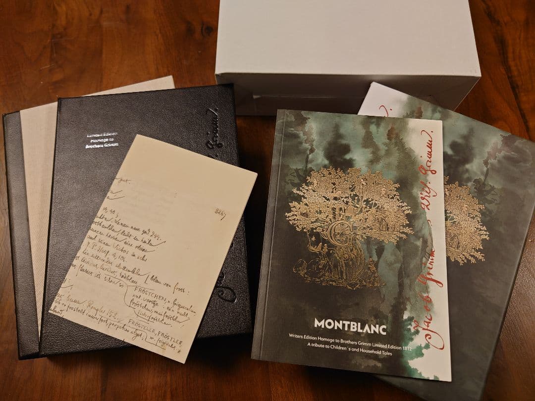 MONTBLANC モンブラン 万年筆 作家シリーズ2022 グリム兄弟