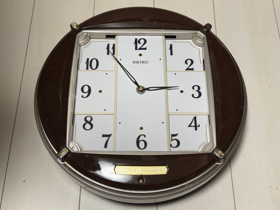 SEIKO melodies in motion QXM279BRH 訳あり品