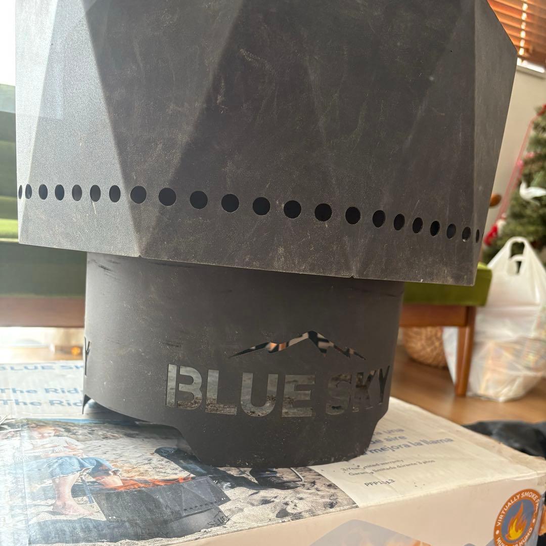 BLUE SKY ブルースカイ 焚き火台 アウトドアリビング ファイヤーピット