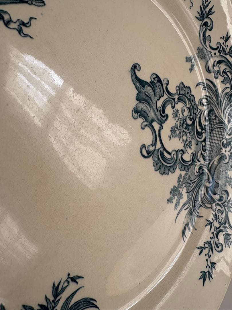 BFK（Boch Freres Keramis）　RÉGENT 　プレート