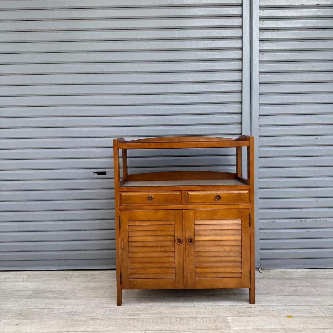 karimoku カリモク　北欧スタイル　電話台　花台 レトロ