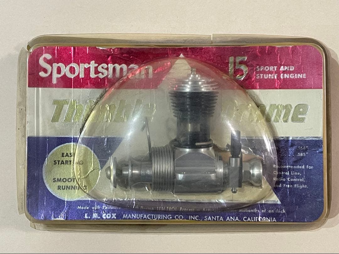 a*a様 L.M. COX Sportsman 15 スポーツエンジン