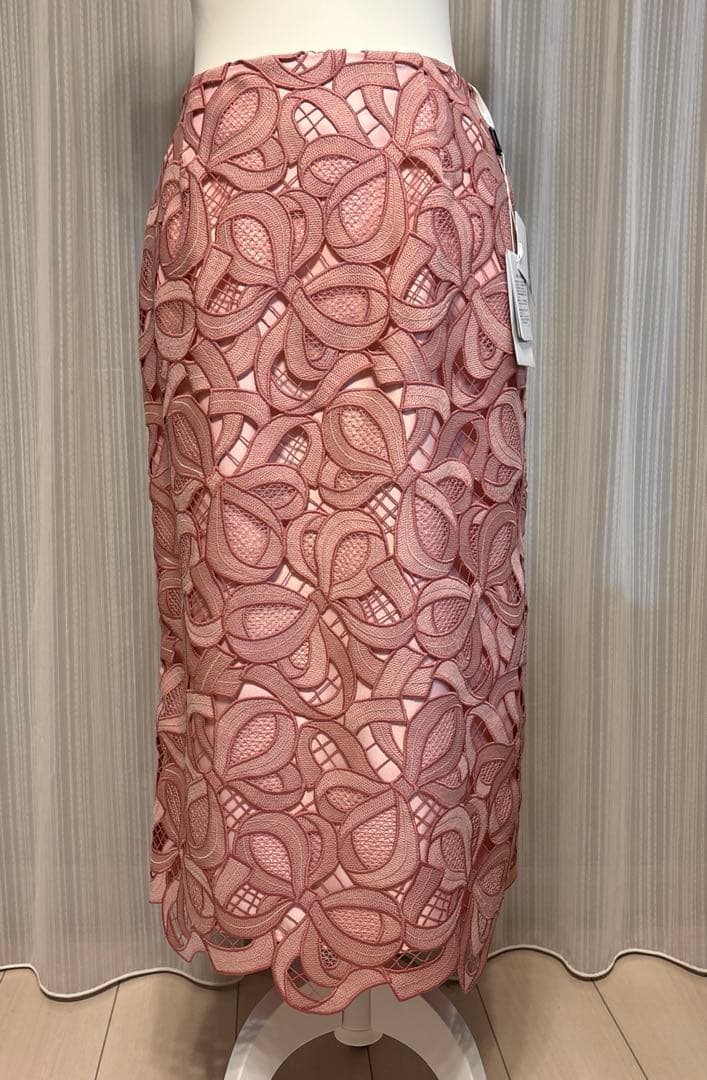 エムズグレイシー　新品　総レースロングスカート