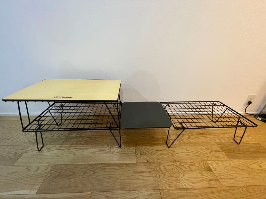 フィールドラック　3セット＋天板付き