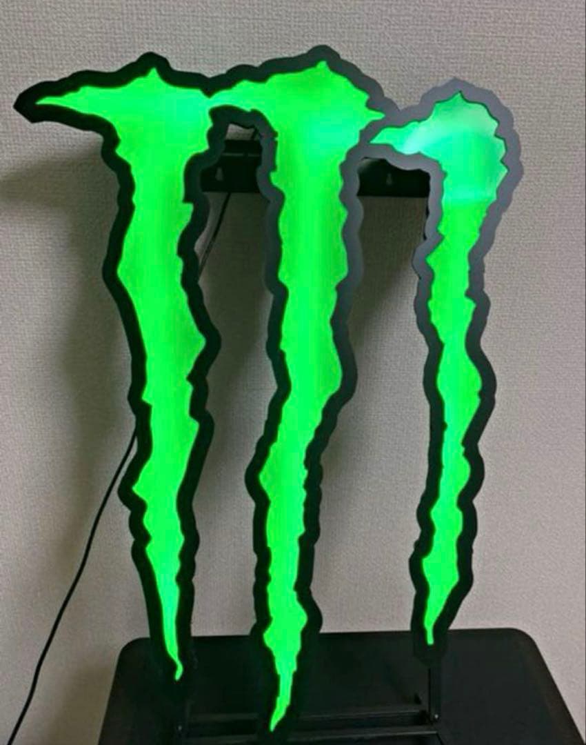 【激レア】Monster Energy LED claw sign