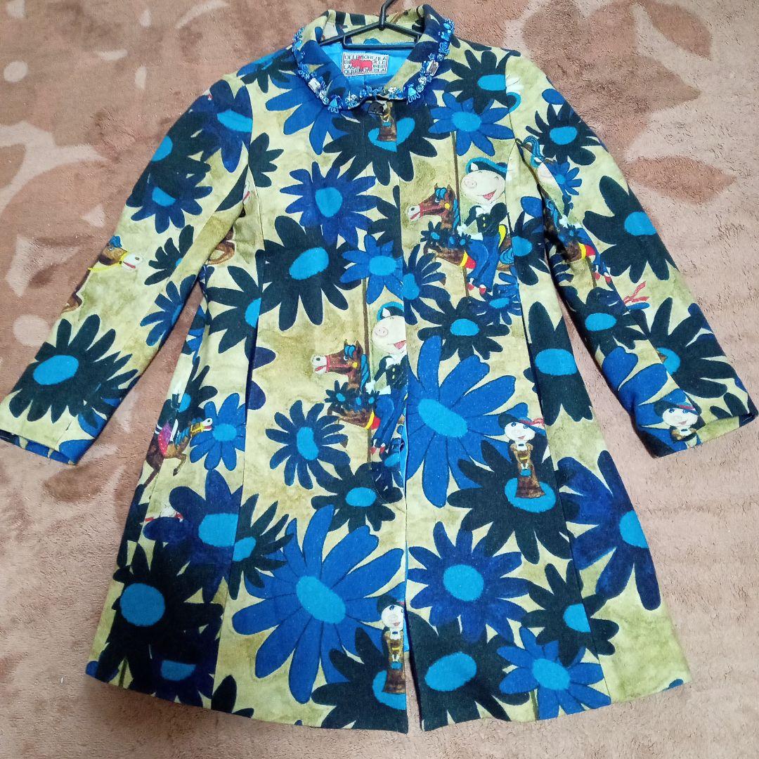 OLLE BOREBLA 花柄コート