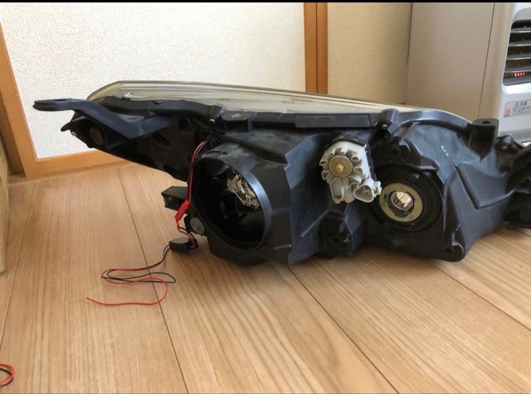 インナーブラック！マークX イカリングヘッドライト！