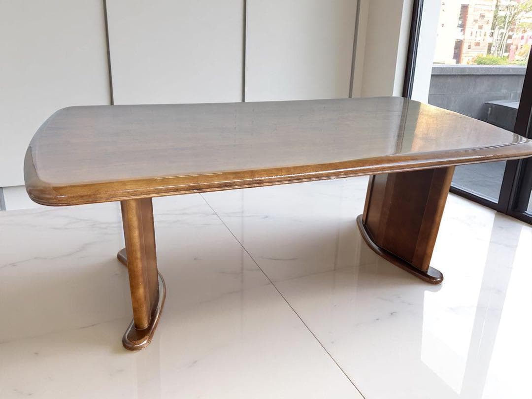 651 カリモク　ダイニングテーブル 幅180 6人掛け 北欧 ナチュラル　b