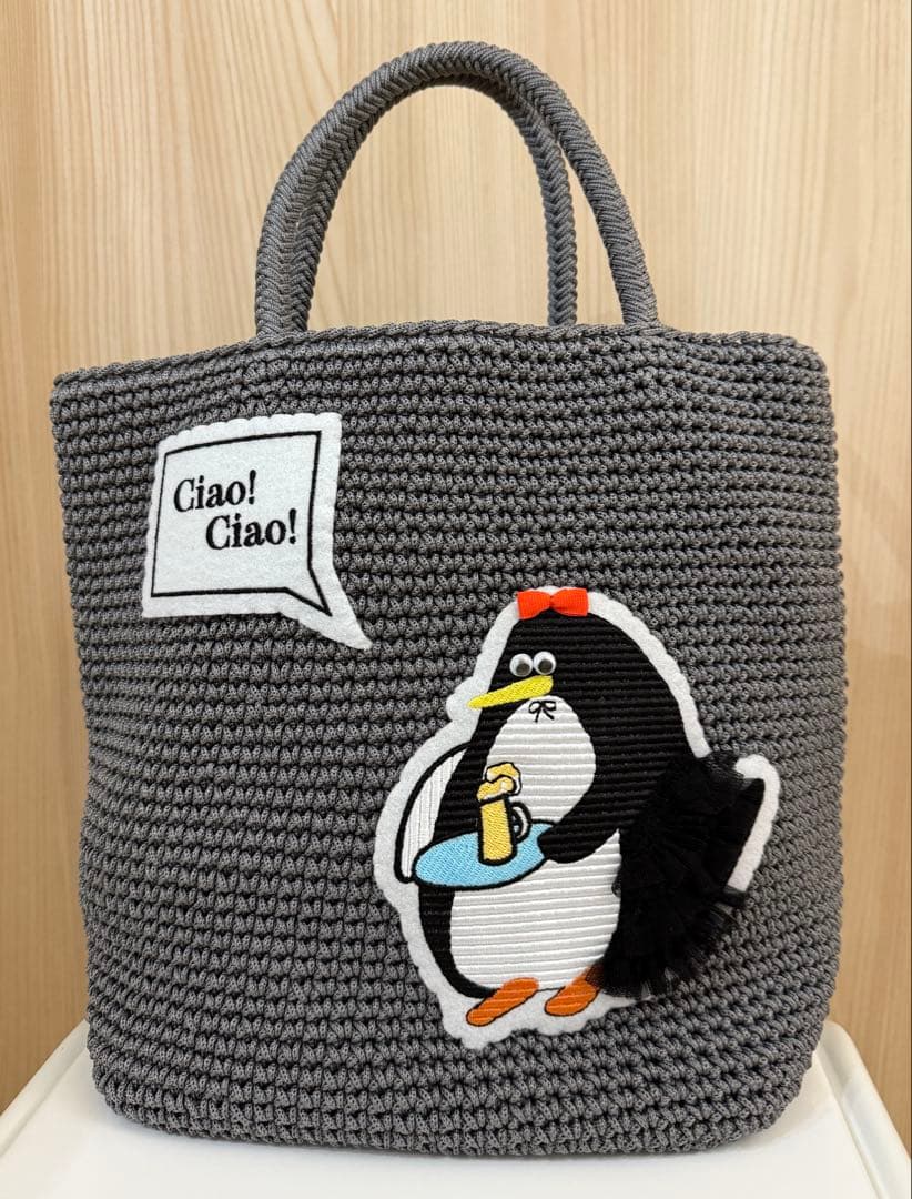 LUDLOW PENGUIN CORD BAG ラドロー ペンギン トートバッグ