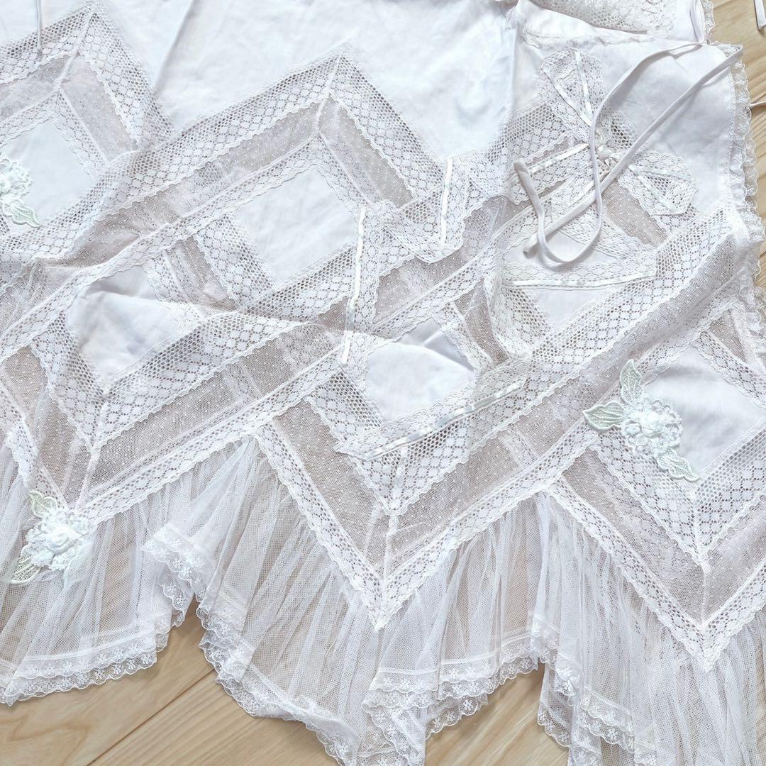 【新品未使用】HISCHRONE ヒスクローネ　さえら　エプロン　ピンク