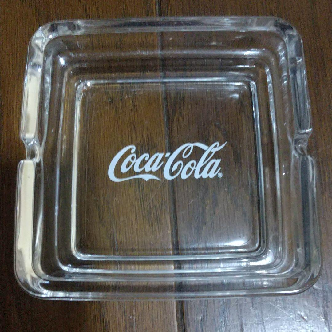 昭和レトロ　コカ・コーラ ガラス製　灰皿