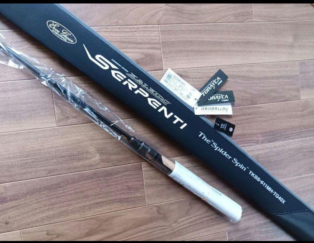 新品 カレイド セルペンティ TKSS-611MH-TG40X スパイダースピン