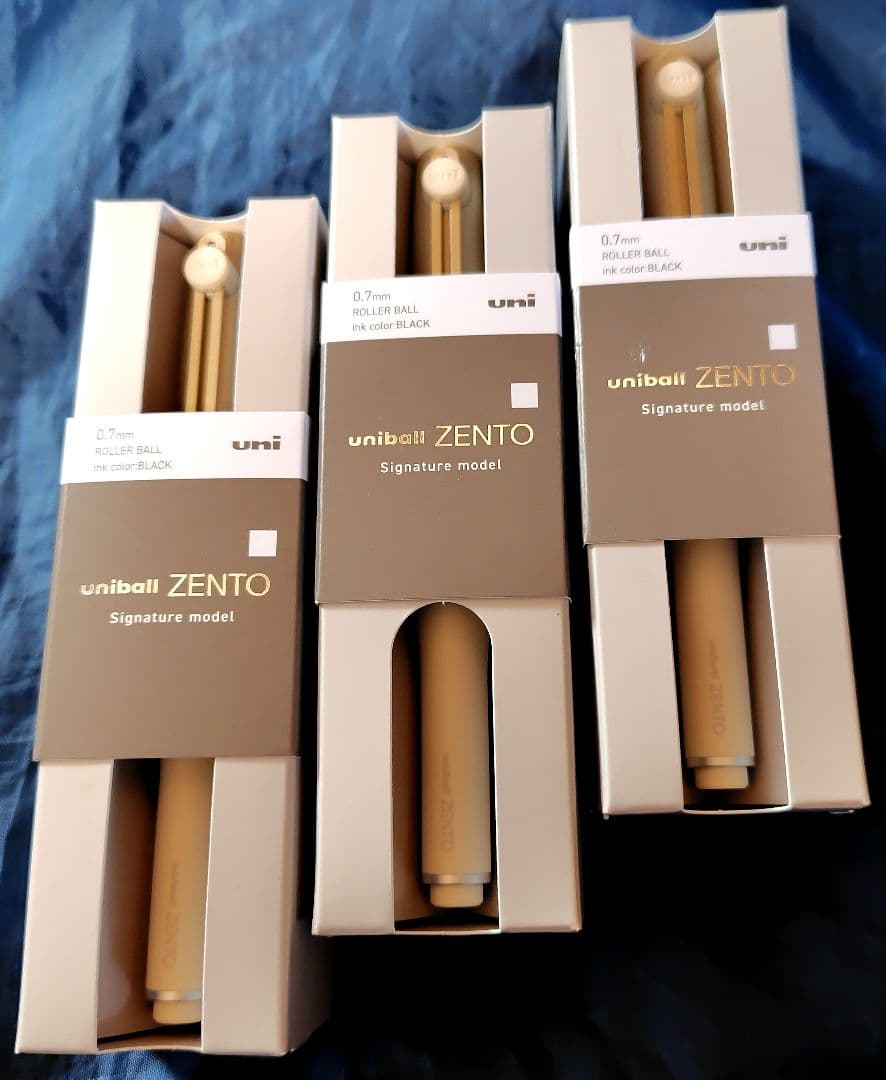 uniball ZENTO ユニボールゼント シグニチャーモデル　3本セット