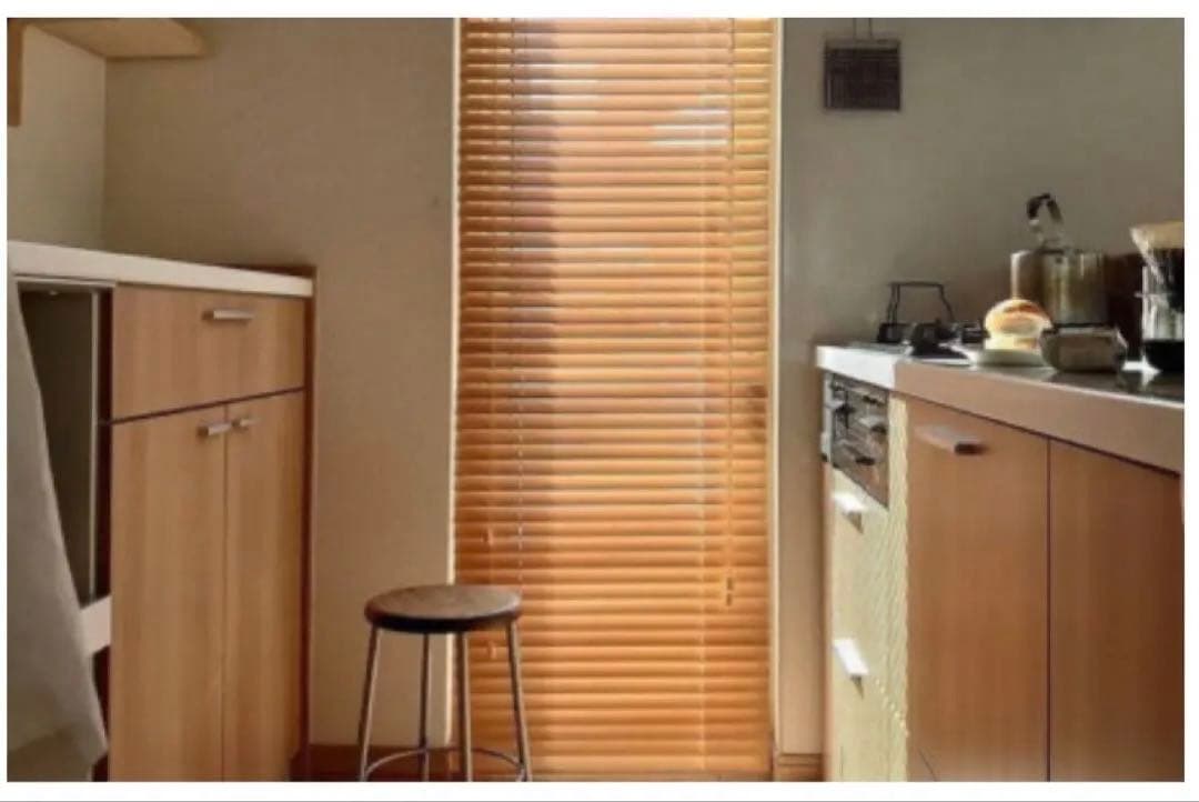 ウッドブラインド　ナチュラル 35mm