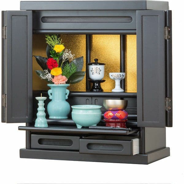 上置仏壇黒檀調