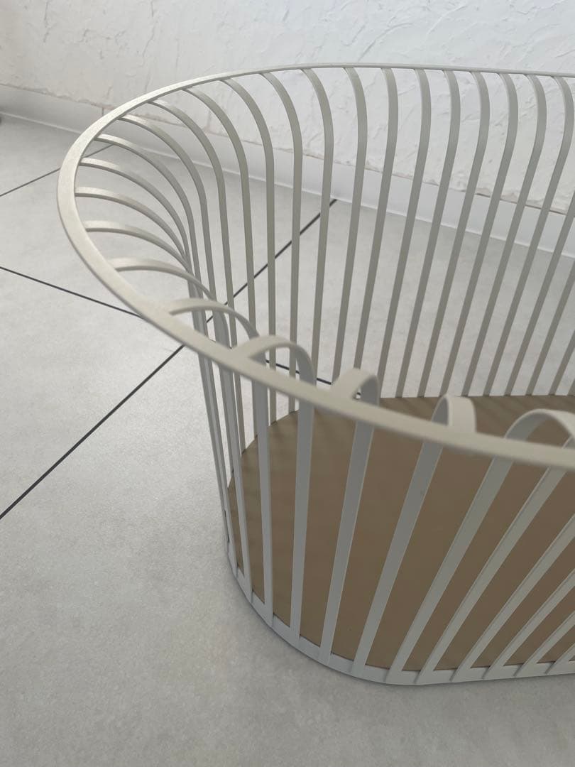 Audo  MENU リボンバスケット　 ホワイト