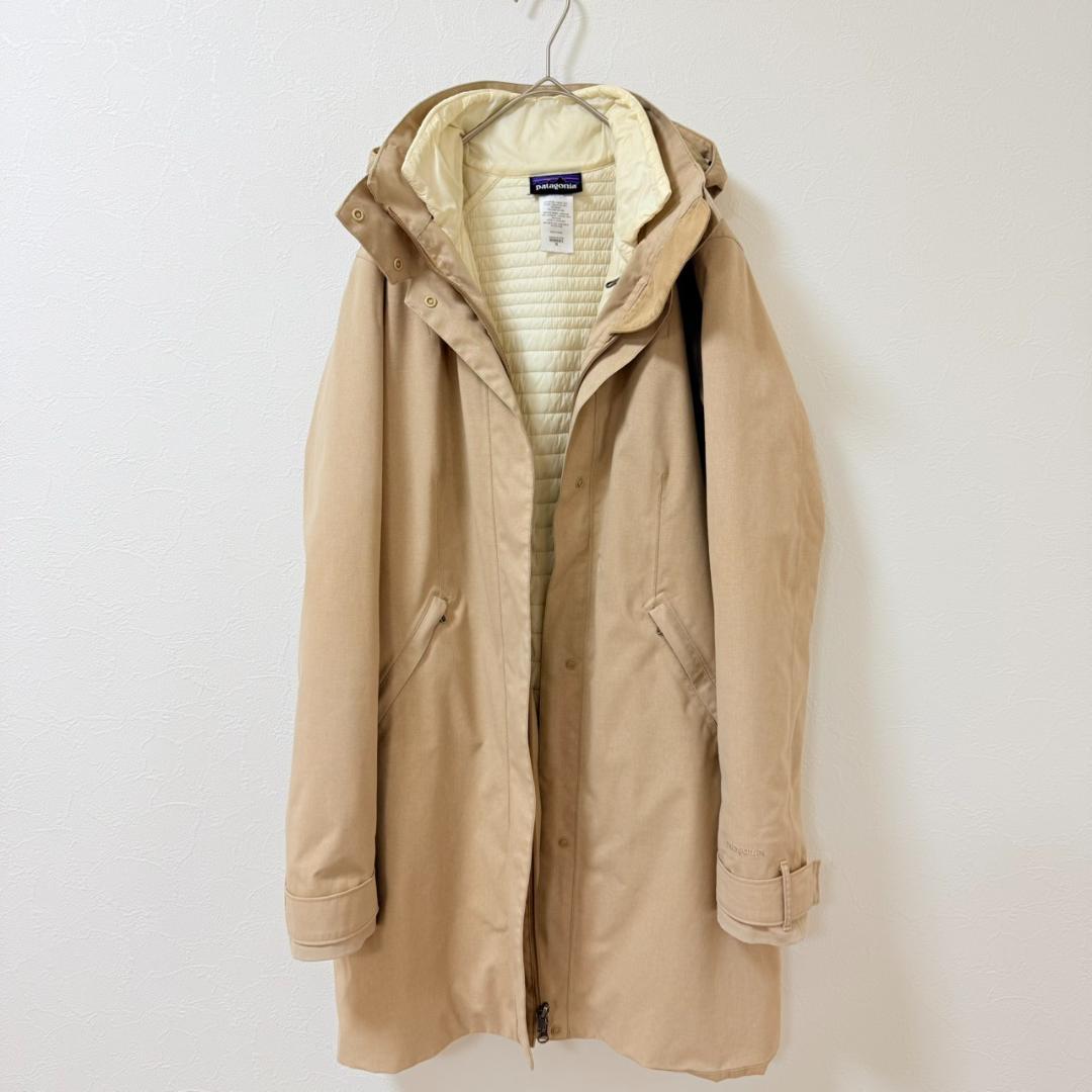 【Patagonia】3WAYコート インナーダウン付 フード着脱可 Mサイズ